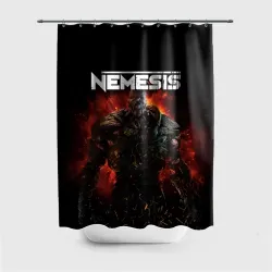 Штора 3D для ванной Nemesis