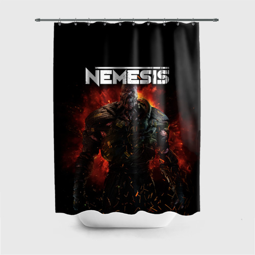 Штора 3D для ванной Nemesis