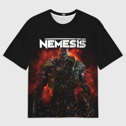 Мужская футболка oversize 3D Nemesis