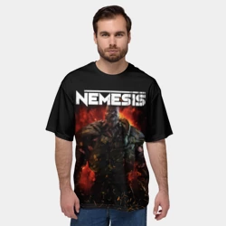 Мужская футболка oversize 3D Nemesis - фото 2