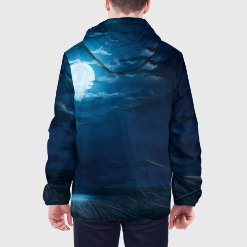 Мужская куртка 3D Ночное поле, цвет 3D печать - фото 5