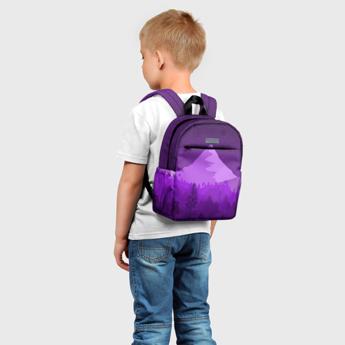 Детский рюкзак 3D Ночные горы - фото 3