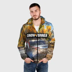 Мужская ветровка 3D Snowrunner - фото 2