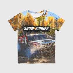 Детская футболка 3D Snowrunner