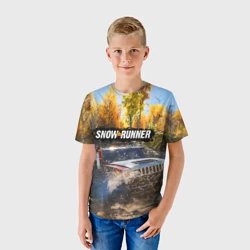 Детская футболка 3D Snowrunner - фото 2