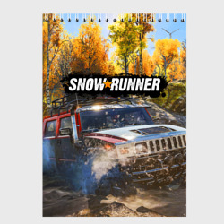 Скетчбук Snowrunner