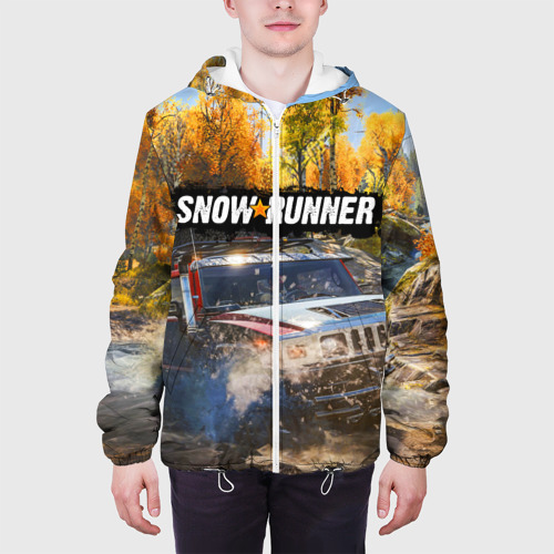 Мужская куртка 3D Snowrunner, цвет 3D печать - фото 4