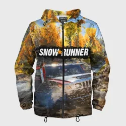 Мужская ветровка 3D Snowrunner