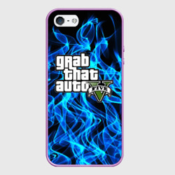 Чехол для iPhone 5/5S матовый GTA5