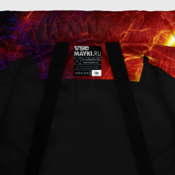 Куртка с принтом Битва молний battle flash для любого человека, вид спереди №5. Цвет основы: черный
