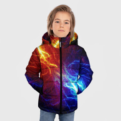 Зимняя куртка для мальчиков 3D Битва молний battle flash - фото 2