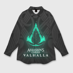 Мужская рубашка oversize 3D Assassins Creed Valhalla