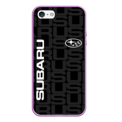 Чехол для iPhone 5/5S матовый Subaru