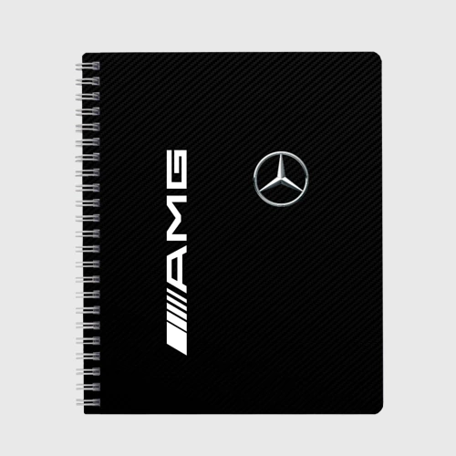 Тетрадь Mercedes-Benz AMG carbon