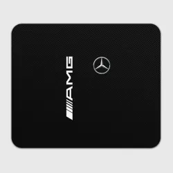 Прямоугольный коврик для мышки Mercedes-Benz AMG carbon