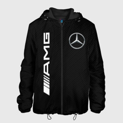 Мужская куртка 3D Mercedes-Benz AMG carbon