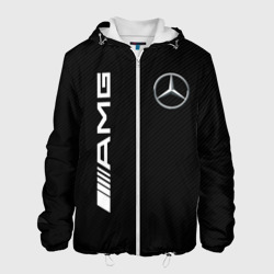 Мужская куртка 3D Mercedes-Benz AMG carbon
