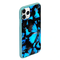Чехол для iPhone 11 Pro Max матовый Рой бабочек - фото 2