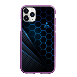 Чехол для iPhone 11 Pro Max матовый Mitsubishi