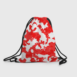 Рюкзак-мешок 3D Красно-белая