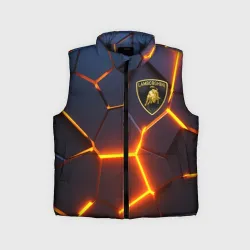 Детский жилет утепленный 3D Lamborghini 3D плиты