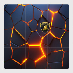 Магнитный плакат 3Х3 Lamborghini 3D плиты