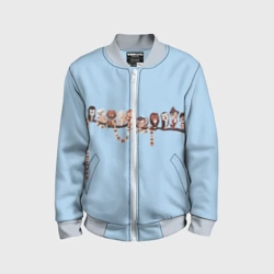 Детский бомбер 3D Совы на ветке