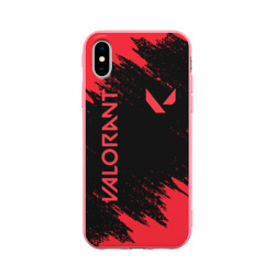 Чехол для iPhone X матовый Valorant