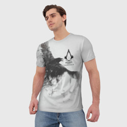 Мужская футболка 3D Assassin`s Creed Valhalla - фото 2