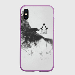 Чехол для iPhone XS Max матовый Assassin`s Creed Valhalla