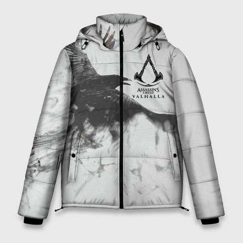 Мужская зимняя куртка 3D Assassin`s Creed Valhalla