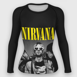 Женский рашгард 3D Nirvana