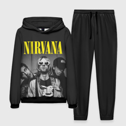 Мужской костюм с толстовкой 3D Nirvana