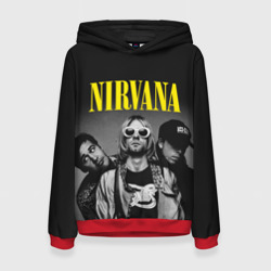 Женская толстовка 3D Nirvana