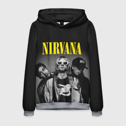 Мужская толстовка 3D Nirvana