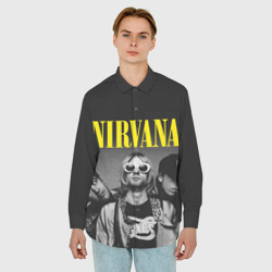 Мужская рубашка oversize 3D Nirvana - фото 2