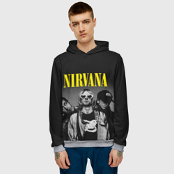 Мужская толстовка 3D Nirvana - фото 2