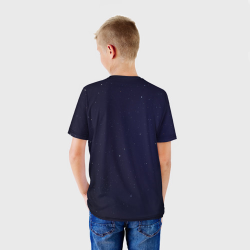 Детская футболка 3D с принтом Грендайзер, вид сзади #2