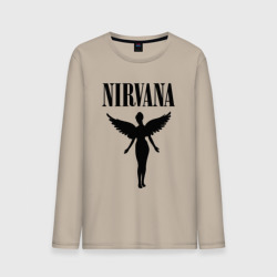 Мужской лонгслив хлопок Nirvana