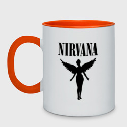 Кружка двухцветная Nirvana