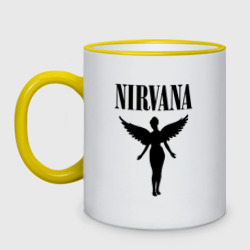 Кружка двухцветная Nirvana