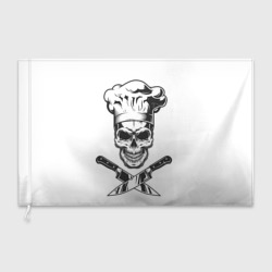 Флаг 3D Череп повар