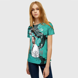 Женская футболка 3D Дима Билан - фото 2