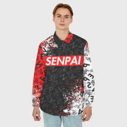 Мужская рубашка oversize 3D Senpai - фото 2