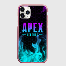 Чехол для iPhone 11 Pro Max матовый Apex Legends