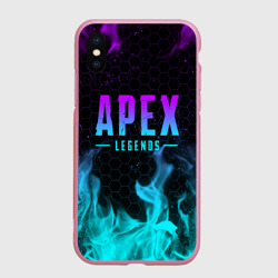 Чехол для iPhone XS Max матовый Apex Legends