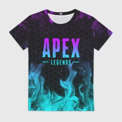 Женская футболка 3D Apex Legends