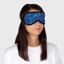 Маска для сна 3D Схема - фото 2