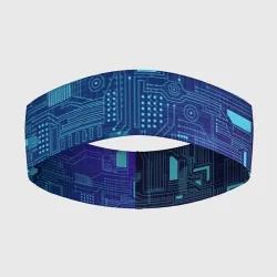 Повязка на голову 3D Схема