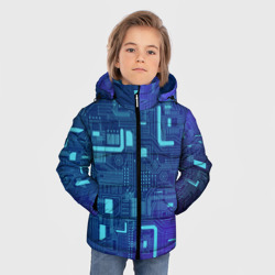 Зимняя куртка для мальчиков 3D Схема - фото 2